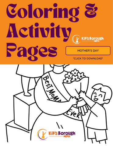KBM Mother's Day Coloring & Activity Pages