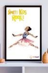 Trina Ballerina, Sporty Kids Rock! Wall Art